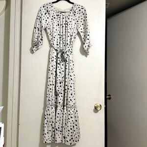 ROOLEE tiered midi dress
